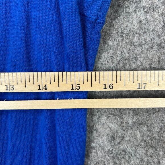 J Crew Sweater Womens Small Blue Clare Cardigan Button Up Long Sleeve Cotton - Picture 7 of 11